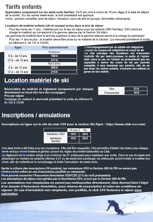 3-SKI ALPIN Programme 2026